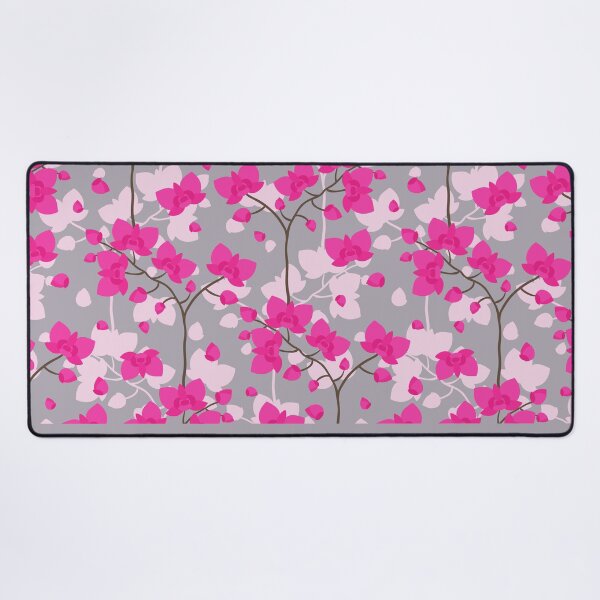 Item preview, Pink and Grey Floral. designed and sold by cgroenewald.