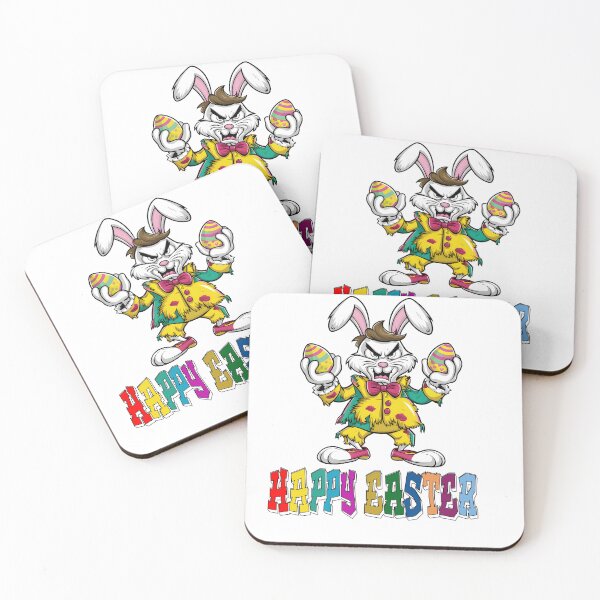 Item preview, Angry Happy Easter Bunny designed and sold by Carbon-Hop.