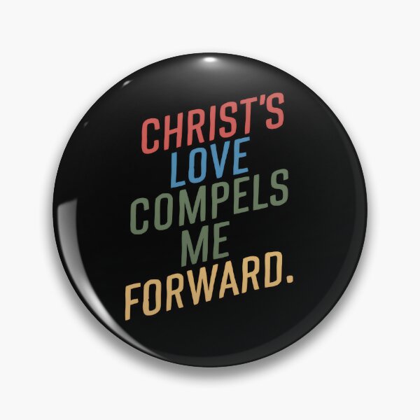Item preview, Compelled By Love - Faith-Driven Typography T-Shirt designed and sold by seelya83.