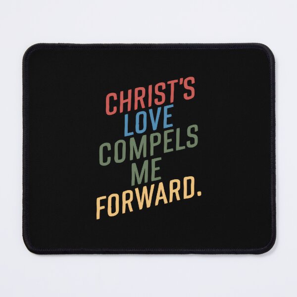 Item preview, Compelled By Love - Faith-Driven Typography T-Shirt designed and sold by seelya83.