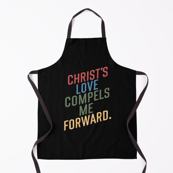 Item preview, Compelled By Love - Faith-Driven Typography T-Shirt designed and sold by seelya83.