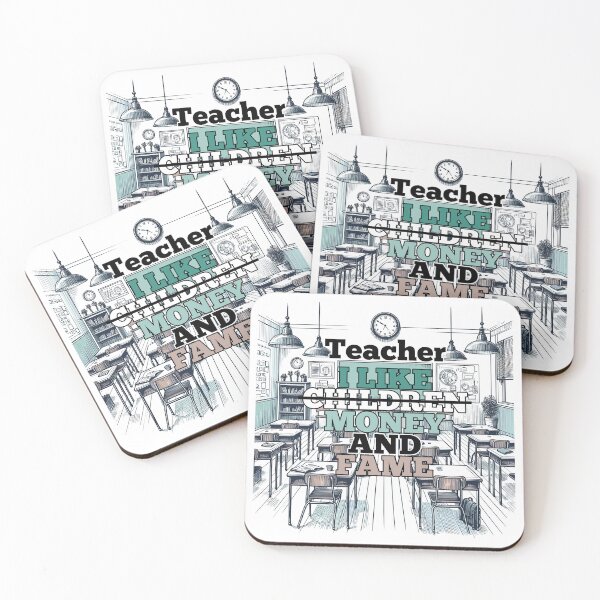 Item preview, Teacher teacher money and fame gift designed and sold by Pineapple-Tree.
