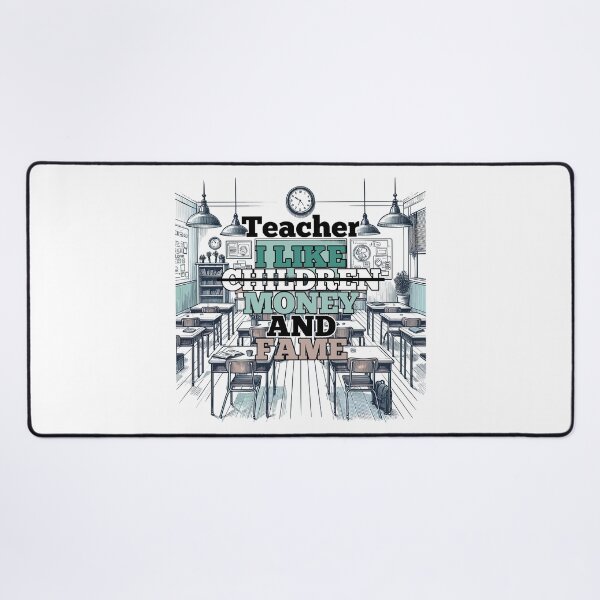 Item preview, Teacher teacher money and fame gift designed and sold by Pineapple-Tree.