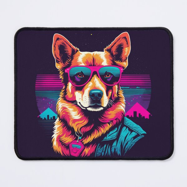 Item preview, When your little dog adopts glasses, each moment of contemplation becomes an opportunity to find beauty in the details of the world designed and sold by Pulsant  Paintings.