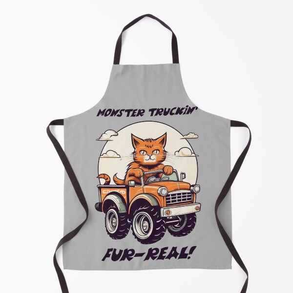 Item preview, Funny Monster Truck Cat designed and sold by DreamCraze.