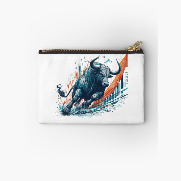 Item preview, Finance Stocks Taurus Bull Wall Street Gift designed and sold by Pineapple-Tree.