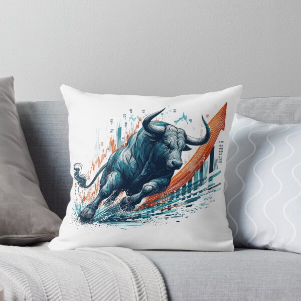Item preview, Finance Stocks Taurus Bull Wall Street Gift designed and sold by Pineapple-Tree.