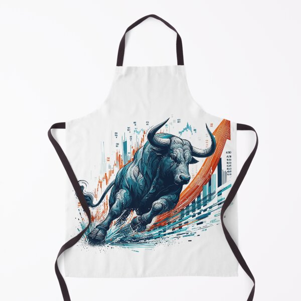 Item preview, Finance Stocks Taurus Bull Wall Street Gift designed and sold by Pineapple-Tree.