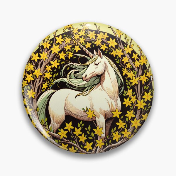 Item preview, Forsythia Unicorn designed and sold by FrictionMaxxing.