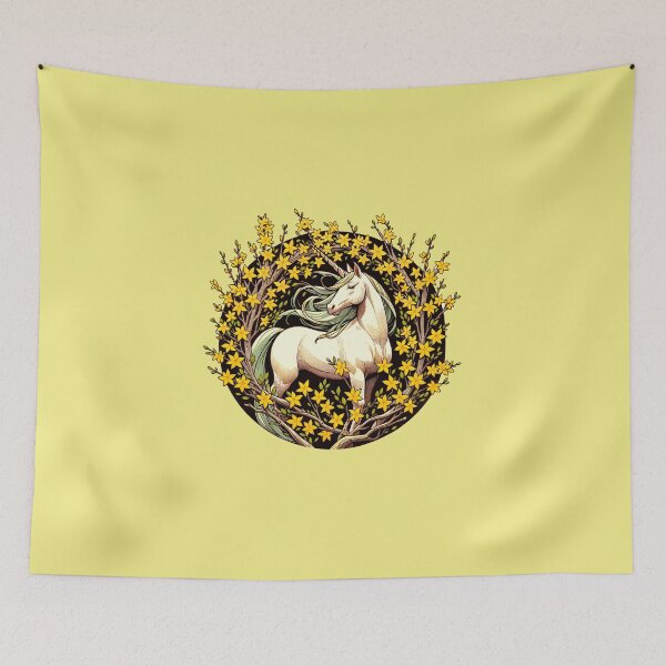 Item preview, Forsythia Unicorn designed and sold by FrictionMaxxing.