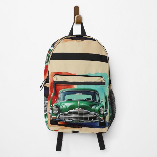 Item preview, green old car designed and sold by sabellet.