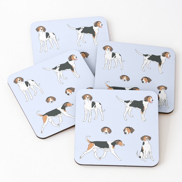 Item preview, Treeing walker coonhound dog pack  designed and sold by Yaragold.