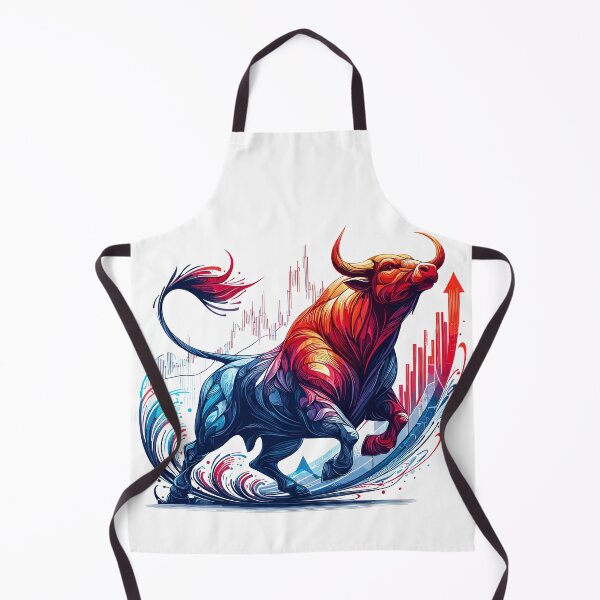 Item preview, Finance Stocks Taurus Bull Wall Street Gift designed and sold by Pineapple-Tree.
