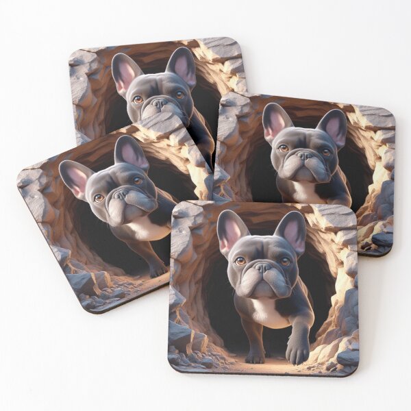 Item preview, Dog Black French Bulldog 3d designed and sold by tomamatear.