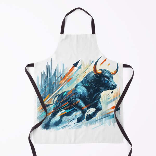 Item preview, Finance Stocks Taurus Bull Wall Street Gift designed and sold by Pineapple-Tree.