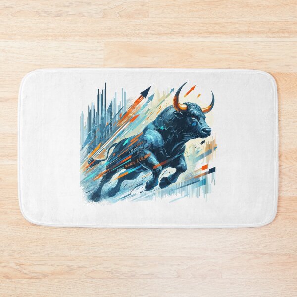 Item preview, Finance Stocks Taurus Bull Wall Street Gift designed and sold by Pineapple-Tree.