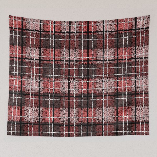Item preview, Plaid red designed and sold by Flowersonstuff.
