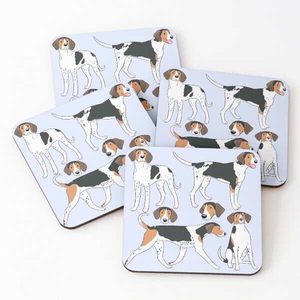 Item preview, Treeing walker coonhound dog pattern  designed and sold by Yaragold.