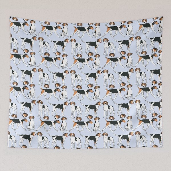 Item preview, Treeing walker coonhound dog pattern  designed and sold by Yaragold.