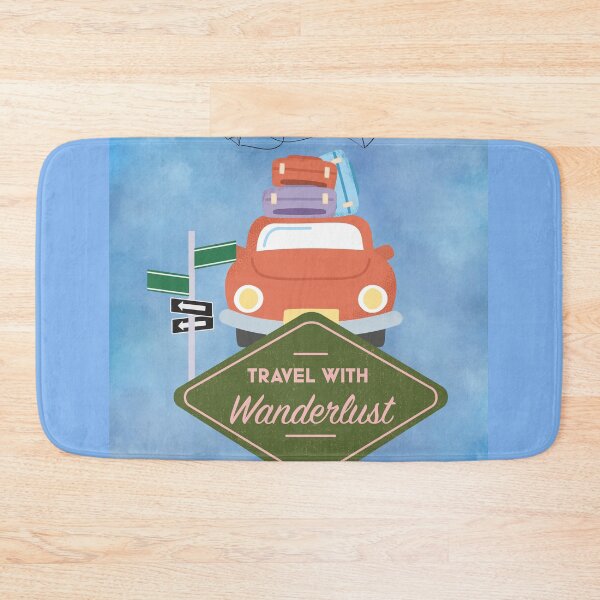 Item preview, Travel with Wanderlust designed and sold by J-TheArtCafe.