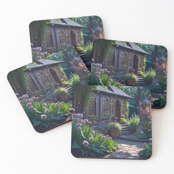 Item preview, Spring's Embrace: Victorian Backyard Sanctuary designed and sold by BlareBlare.