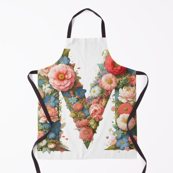 Item preview, Letter “M” containing flowers designed and sold by yeekazar.