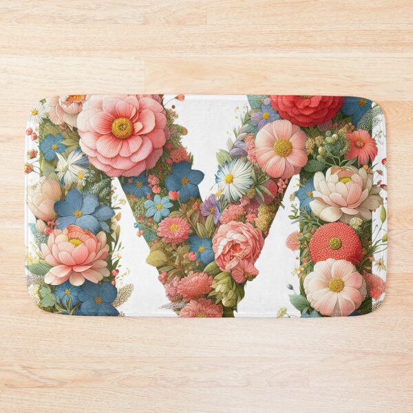 Item preview, Letter “M” containing flowers designed and sold by yeekazar.