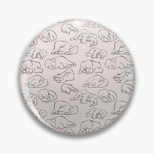 Item preview, Sleeping Elephant designed and sold by Huebucket.