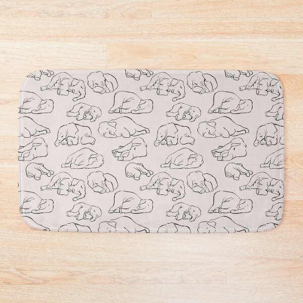 Item preview, Sleeping Elephant designed and sold by Huebucket.