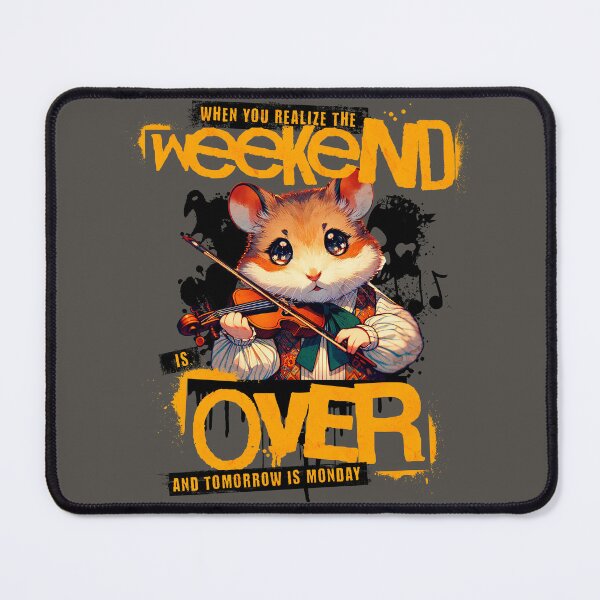Item preview, Sad Hamster Serenade: Weekend's End designed and sold by DesignByJeff.