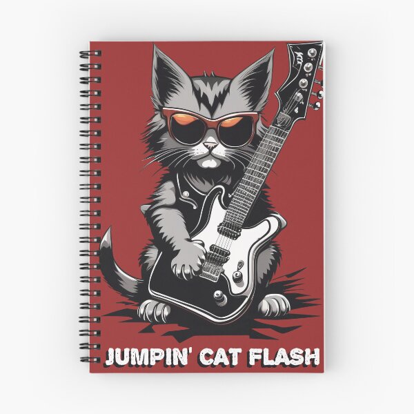 Item preview, Cool Rock ‘n’ Roll Stones Cat designed and sold by DreamCraze.