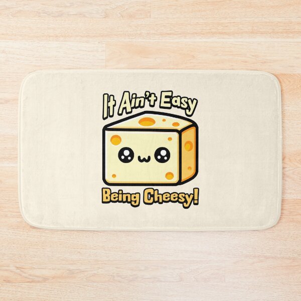 Item preview, It Aint Easy Being Cheesy! Cute Cheese Pun designed and sold by PMCreative.