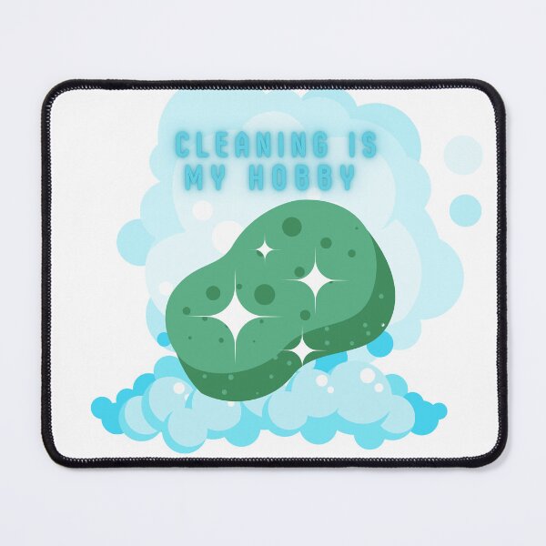 Item preview, Cleaning is my hobby sticker designed and sold by jckali.