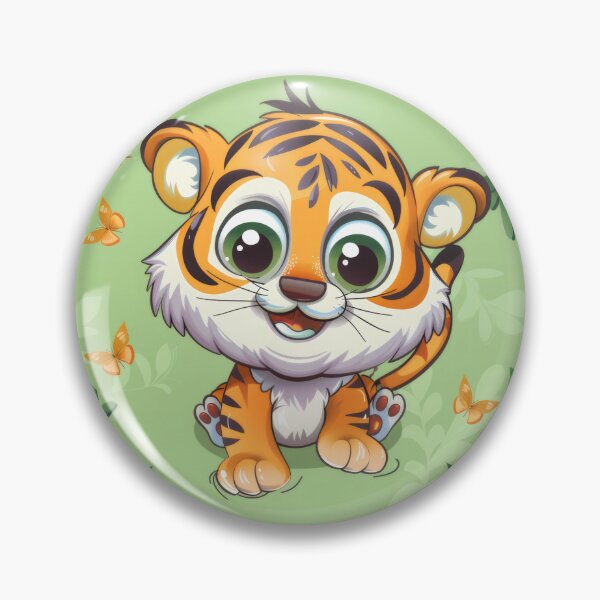 Item preview, Copy of Autumn Leaves and Cute Cheetah Cub Illustration designed and sold by PICbyFemke.