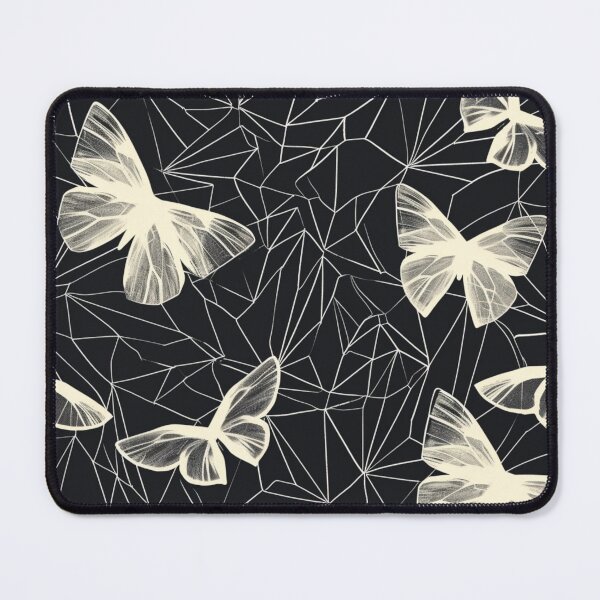 Item preview, Geometrical Beige Butterfly Pattern designed and sold by GrinGalore.