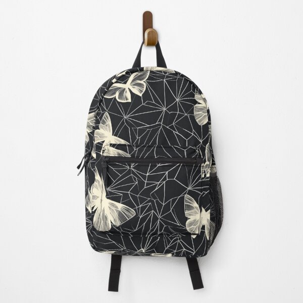 Item preview, Geometrical Beige Butterfly Pattern designed and sold by GrinGalore.