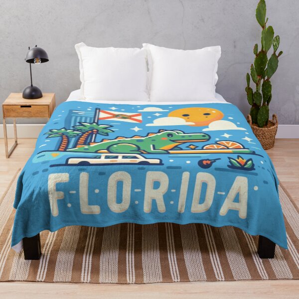 Item preview, Florida Playful Abstract Symbolic Sights Animation designed and sold by Gaborai.