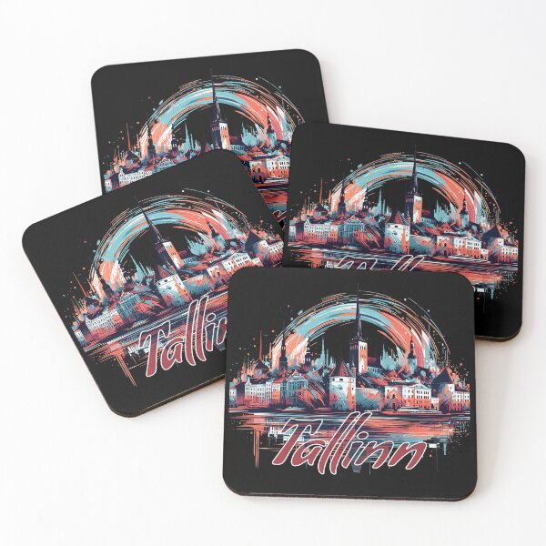 Item preview, Tallinn capital Estonia Baltics gift designed and sold by Pineapple-Tree.
