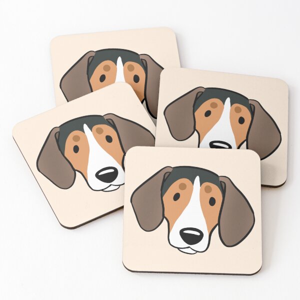 Item preview, Treeing walker coonhound dog face designed and sold by Yaragold.