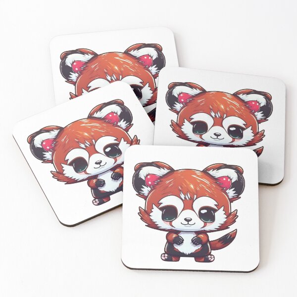 Item preview, Embrace Cuteness with Our Adorable Red Panda Illustration designed and sold by jgvisualarts.