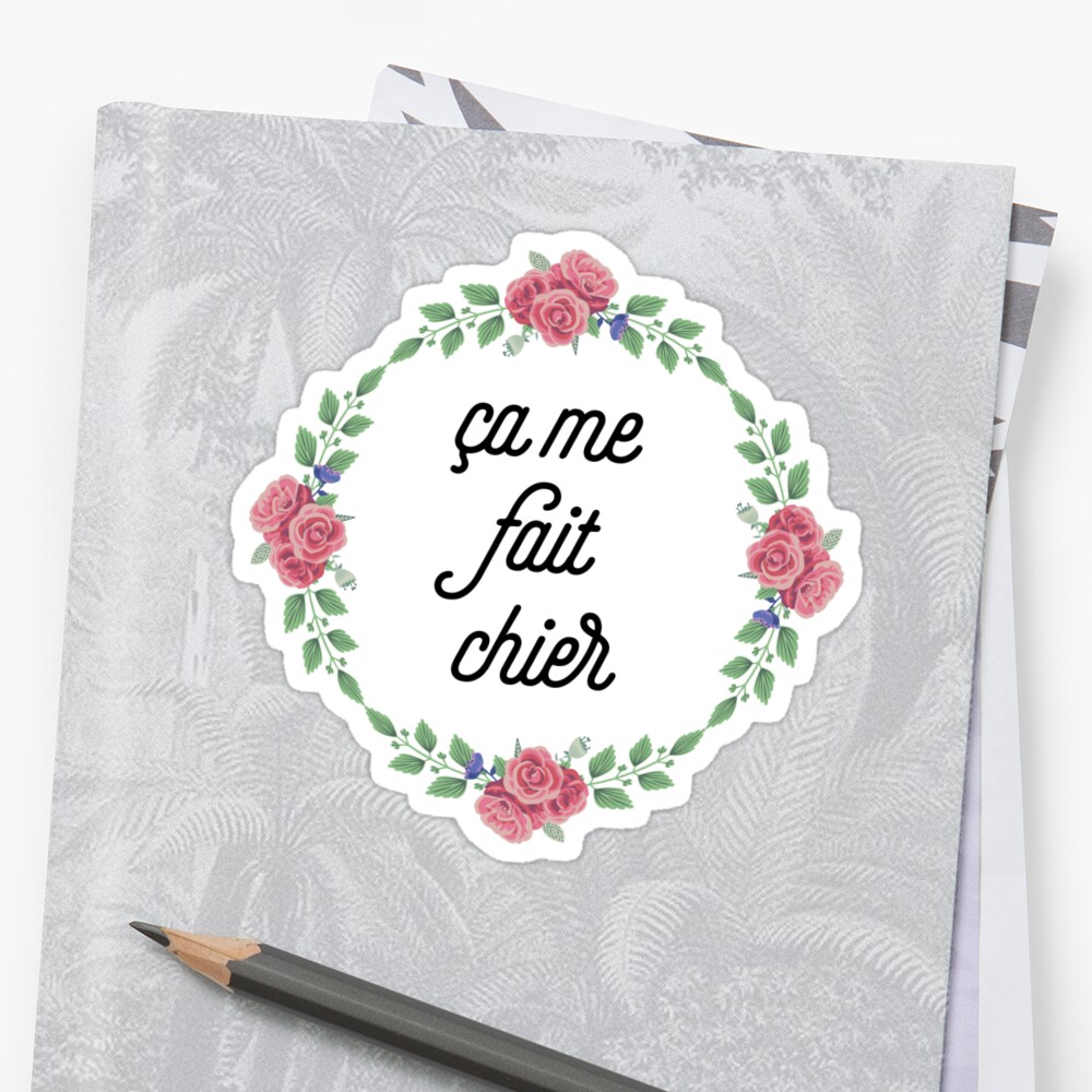 a-me-fait-chier-that-pisses-me-off-in-french-sticker-by