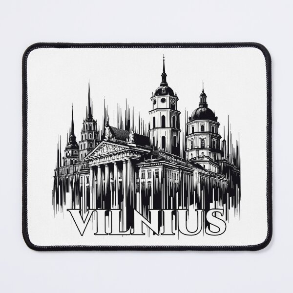 Item preview, Vilnius capital Lithuania Baltics gift designed and sold by Pineapple-Tree.