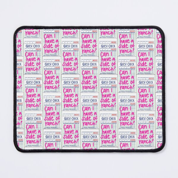 Item preview, Can I Have a Side of Ranch? Guest Check  designed and sold by Devin Moore.