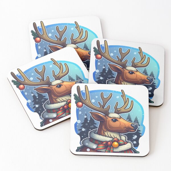 Item preview, Festive Flair: Celebrate the Season with Our Charming Reindeer designed and sold by jgvisualarts.