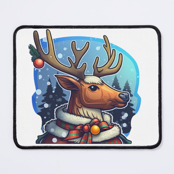 Item preview, Festive Flair: Celebrate the Season with Our Charming Reindeer designed and sold by jgvisualarts.
