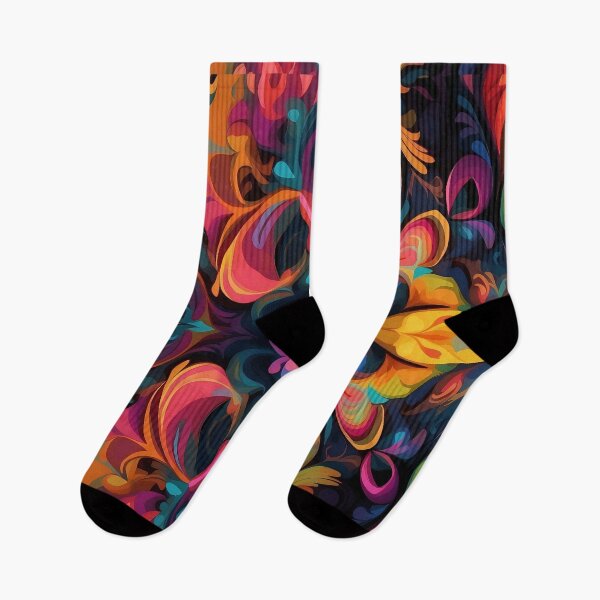 Item preview, Symphony of Petals A Vibrant Melange in Floral Abstract designed and sold by ArtComixHaven.