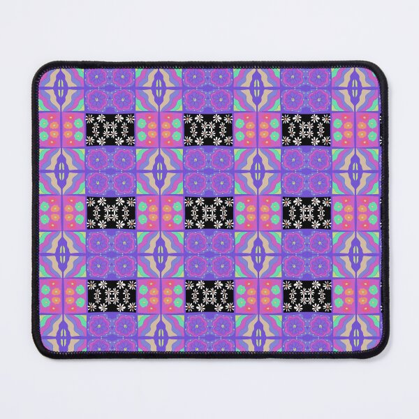 Item preview, Patchwork pink and purple  designed and sold by Flowersonstuff.