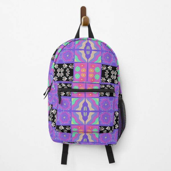Item preview, Patchwork pink and purple designed and sold by Flowersonstuff.