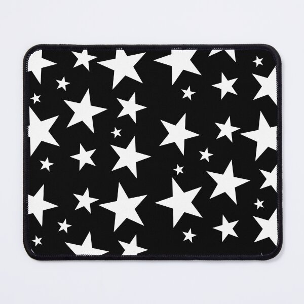 Item preview, White Stars on Black designed and sold by CreepingWillow.