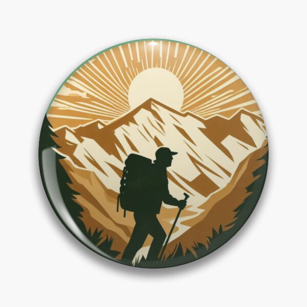 Item preview, The Lone Explorer at sunrise designed and sold by VistaMar.